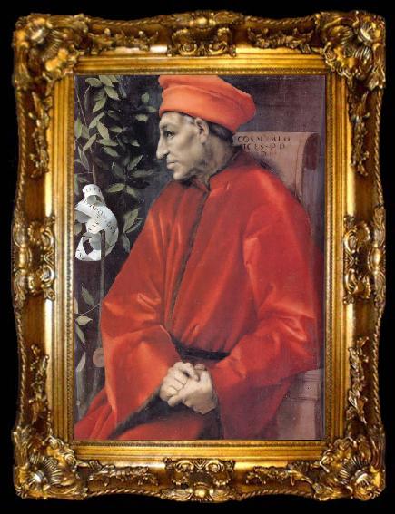 framed  Jacopo Pontormo Cosimo de Medici the Elder, ta009-2